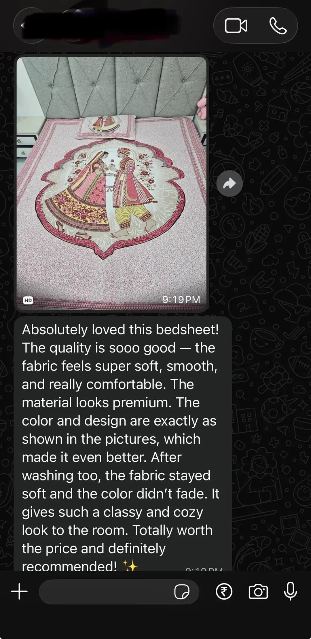 Customer review 1