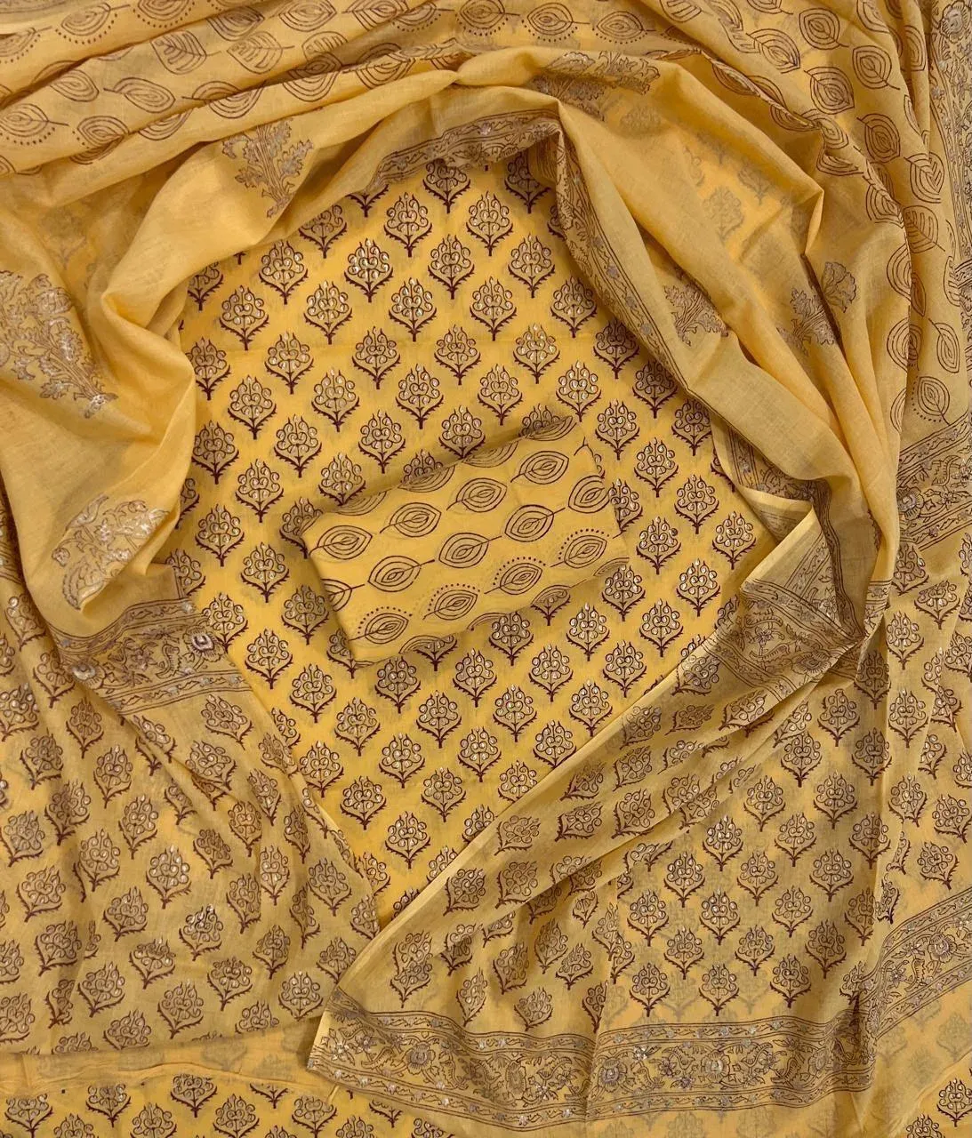 Cotton Suit · हल्दी