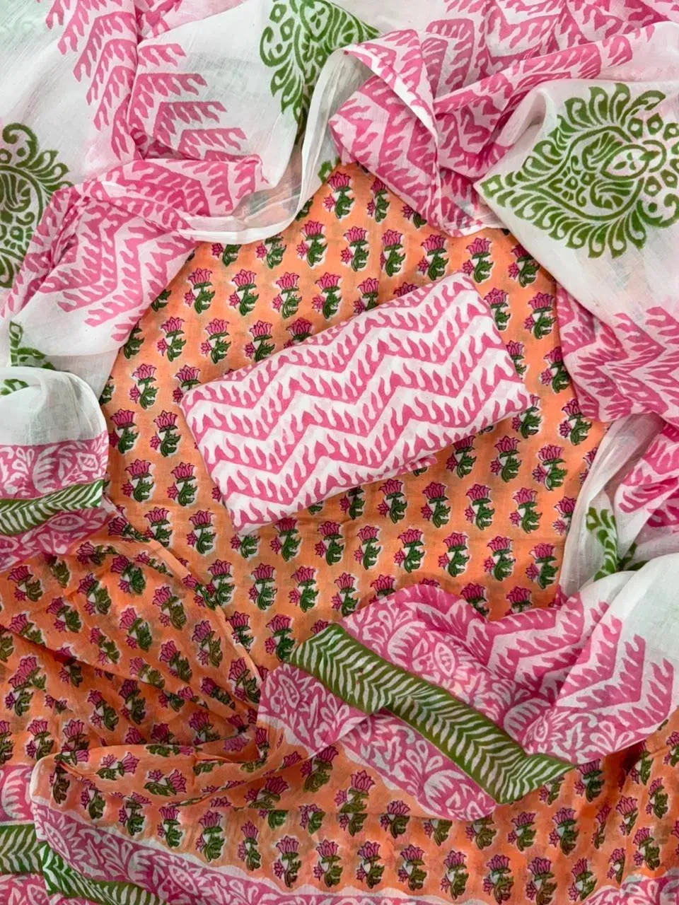 Cotton Suit · नारंगी बहार