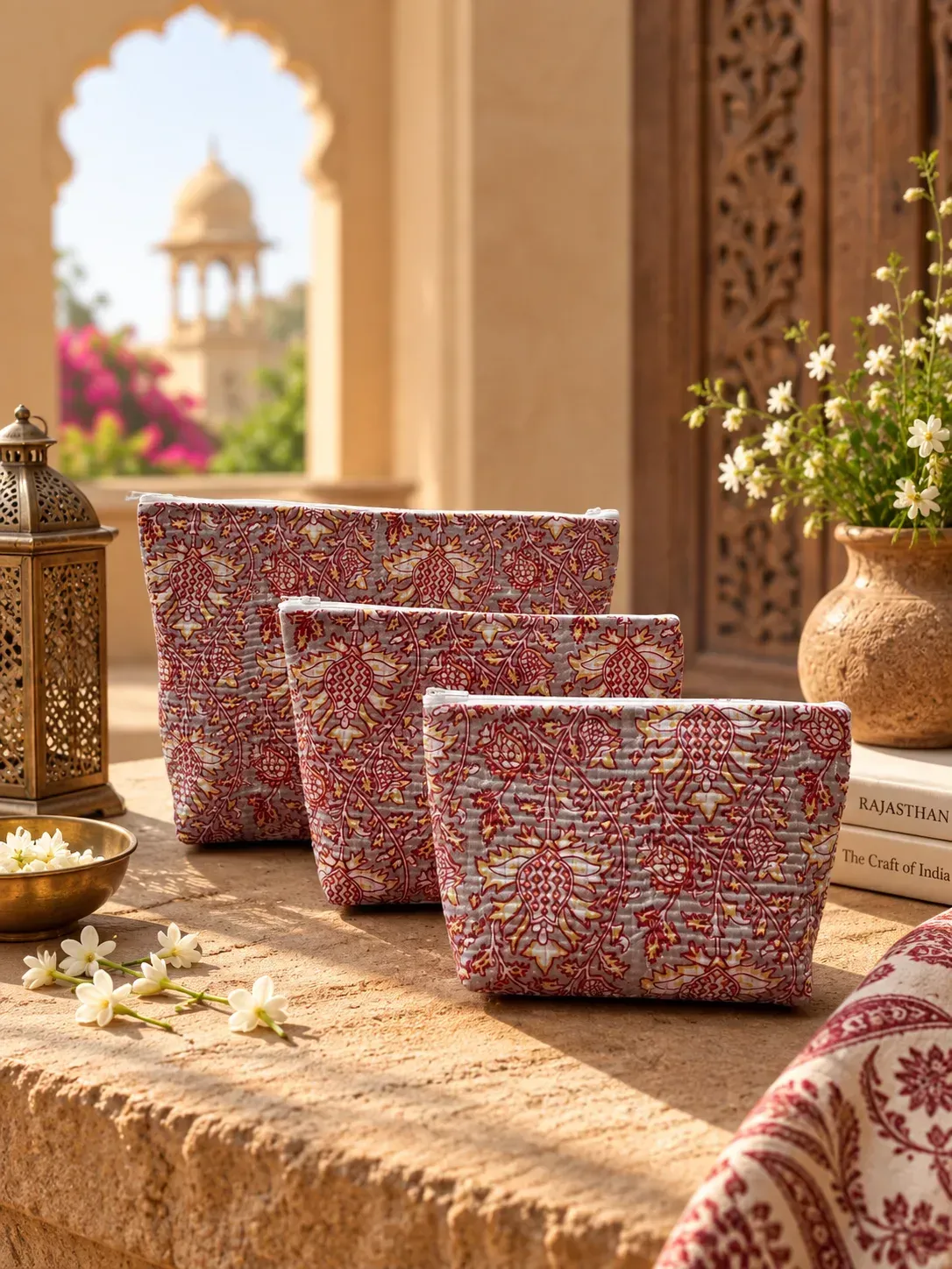 Pouch Set · गुलकारी