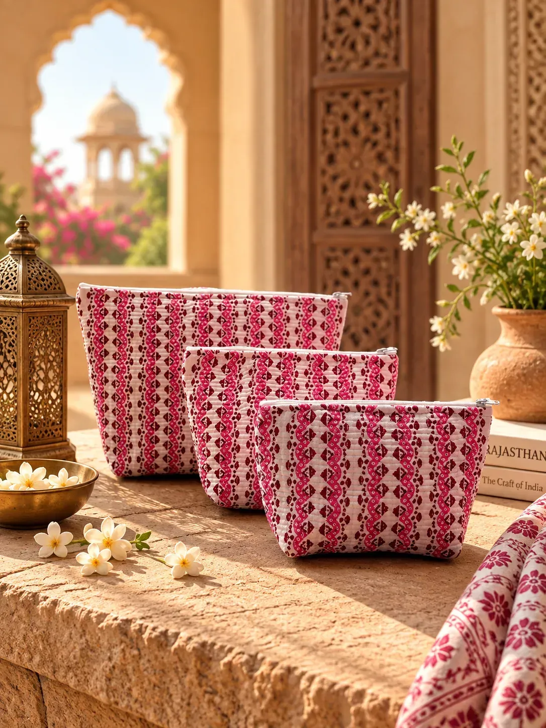 Pouch Set · गुलाबीधारा